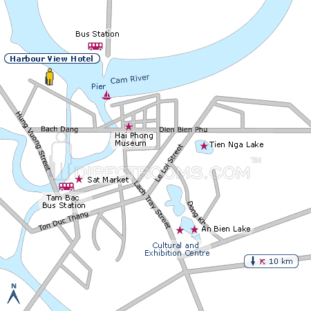 Harbour View Hotel map