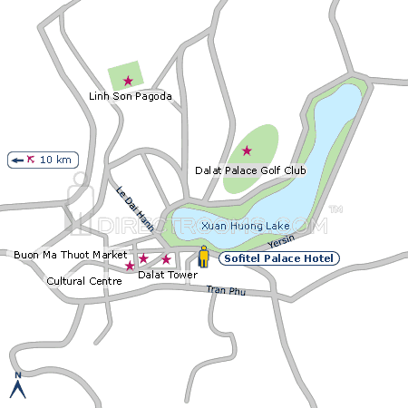 Sofitel Palace Hotel map